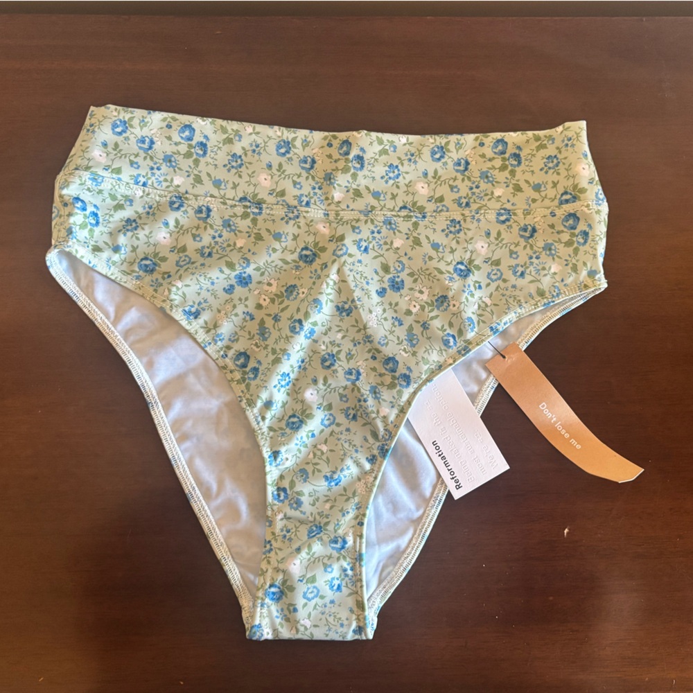 NWT Reformation Citron Swim Bottom